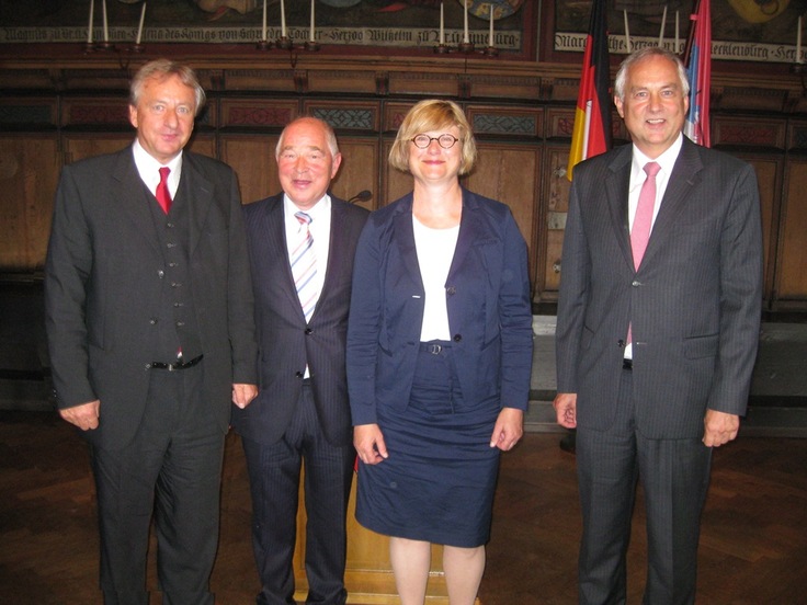 Feierliche Amtseinführung des neuen Präsidenten Wolfgang Siebert